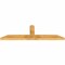 Ekena Millwork Portland Rough Sawn Timber Gable Bracket, Western Red Cedar, 84"W x 24"H x 4"D x 6"F, 7/12 Pitch GBW084X24X0406POR00RWR - alternate 3